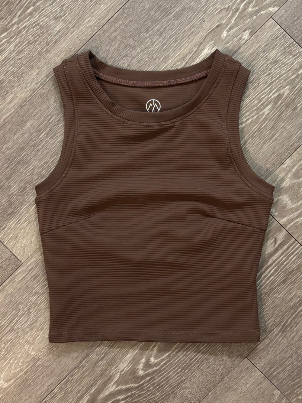 Move Theology Ribbed Workout Crop Top